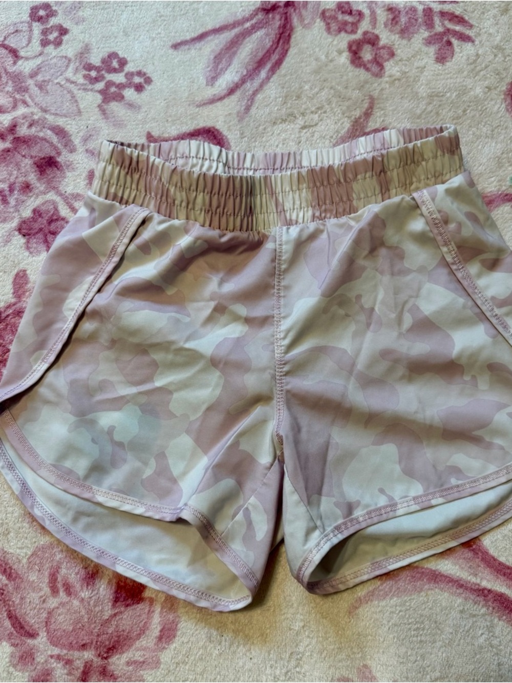 all in motion Pink Camo Athletic Shorts